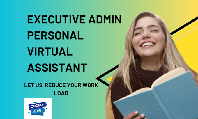executive personal admin virtual assistant and creative virtual assistant canva