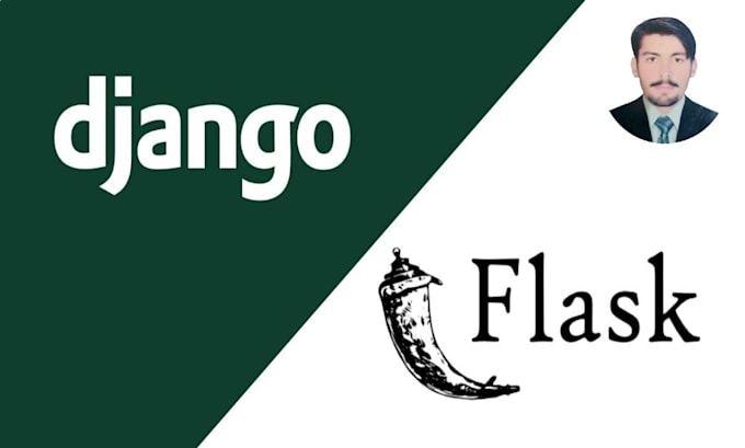 create professional websites and backends with python flask and django