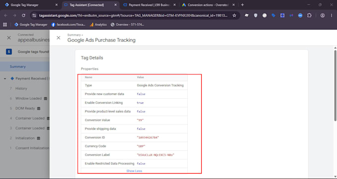setup google ads conversion tracking, enhanced conversions via GTM