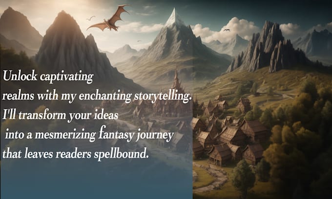 ghostwrite your fantasy novel