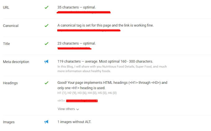do technical optimization as well as on page SEO