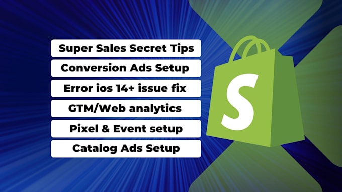setup shopify facebook ads campaign and optimization