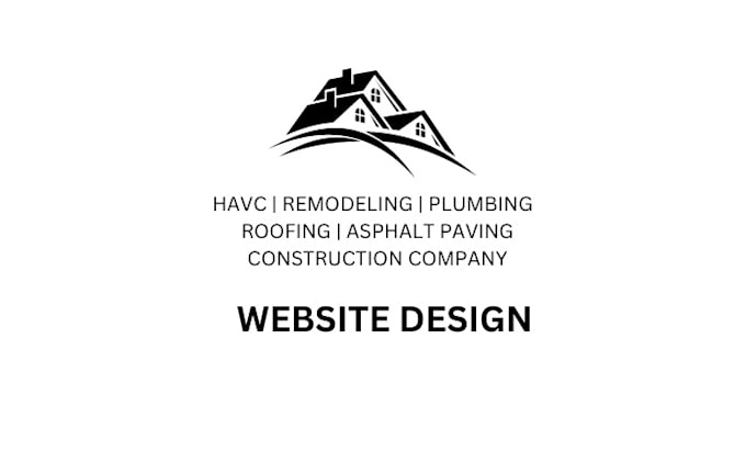 design roofing, hvac, asphalt paving wordpress website with local SEO