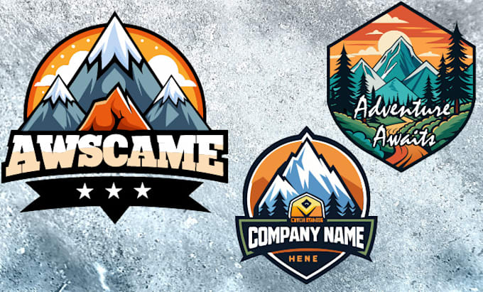 create sticker, badge, patch, circular round logo or any graphic design