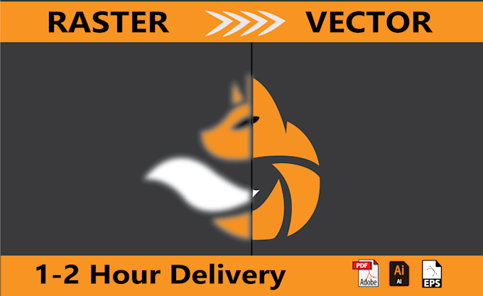 do high quality tracing, convert image into vector quickly