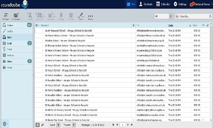 send emails manually for an email marketing campaign
