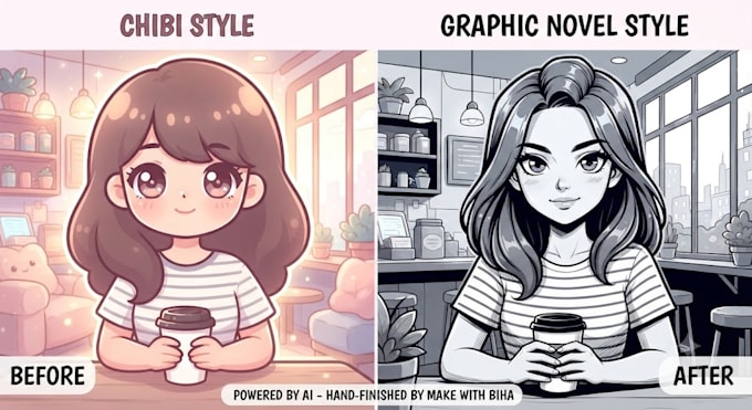 transform your photo into an anime or cartoon