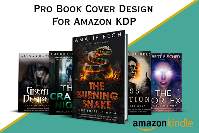 create book cover design, epic book cover design