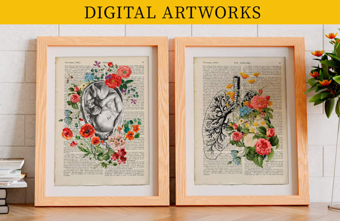 create digital patterns for stationery and decor