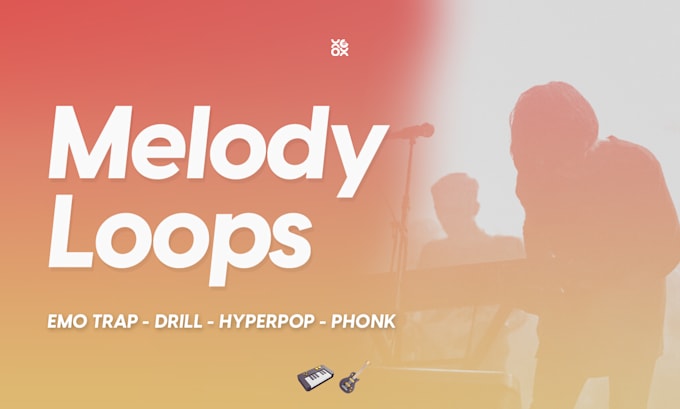 create melody loops for your emo trap, hyperpop, drill beats