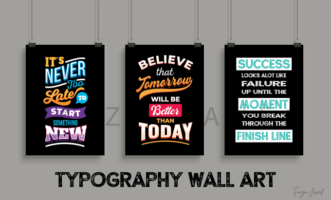minimalist typography poster, motivational quotes printable wall art for etsy