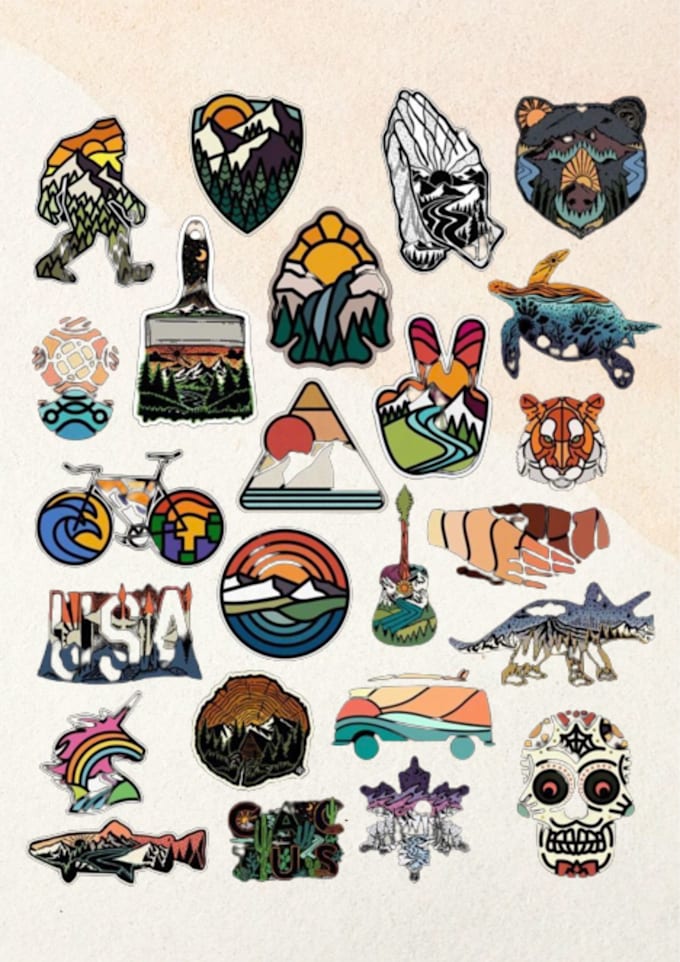 Do custom printable stickers for every occasion by Uroojiiiiiii Fiverr