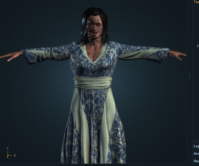 create human 3d character for you in just 1 hour