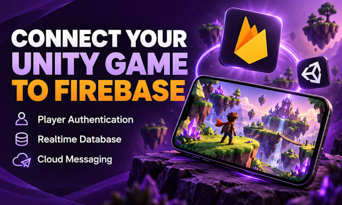 integrate firebase in your unity games