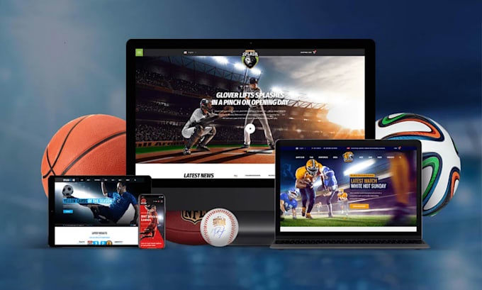 build a professional sports club, team or league website in wordpress
