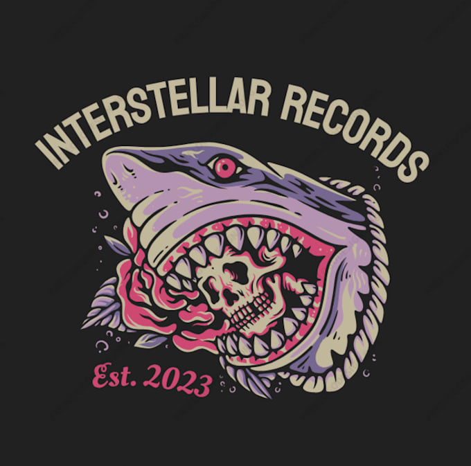 logo with good resolution only with black background