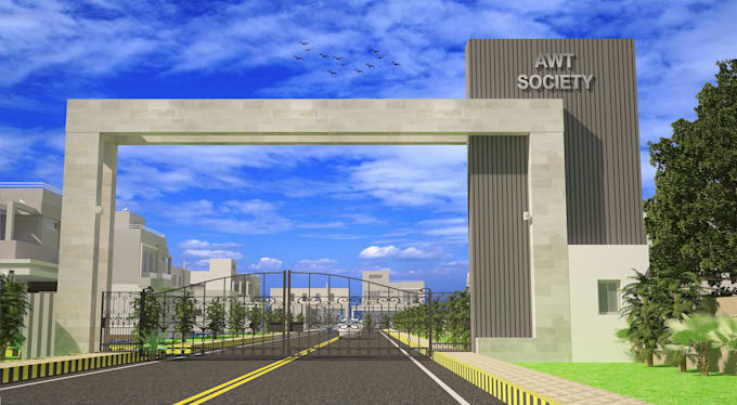 design housing scheme, land subdivision