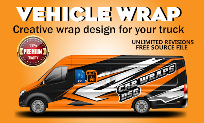 design  vehicle wrap design, car wrap design, van wrap design