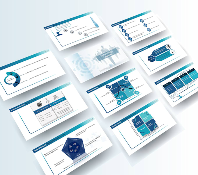 create professional powerpoint presentations and pitch decks