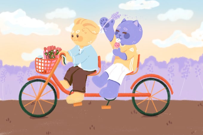 hand draw children illustration