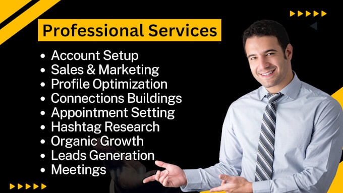 be your linkedin marketing manager and appointment setter