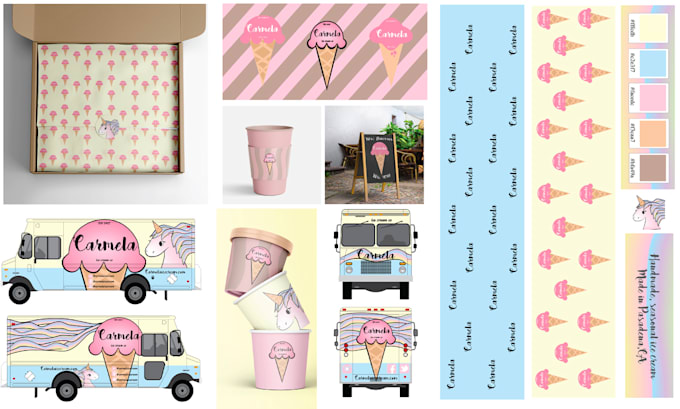 create visually appealing brand identity for your product