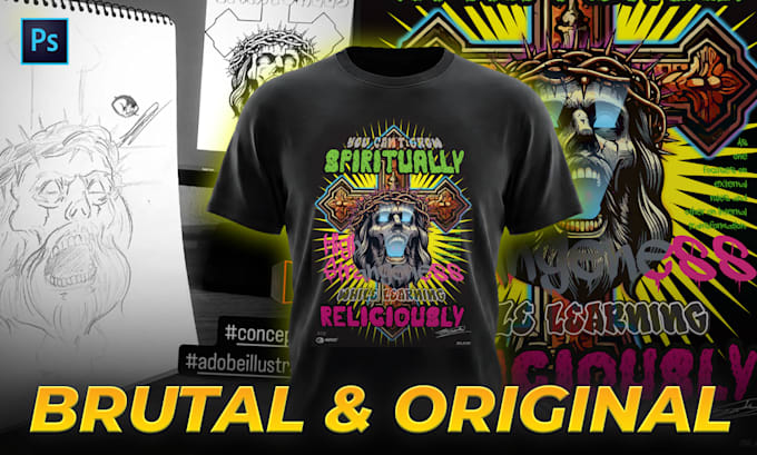 draw tshirt designs as you wish