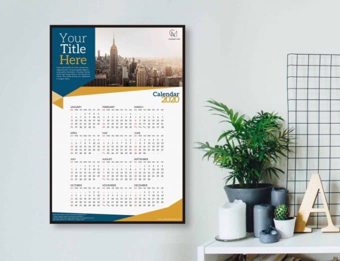 Do calender design a by Cagatay21 Fiverr
