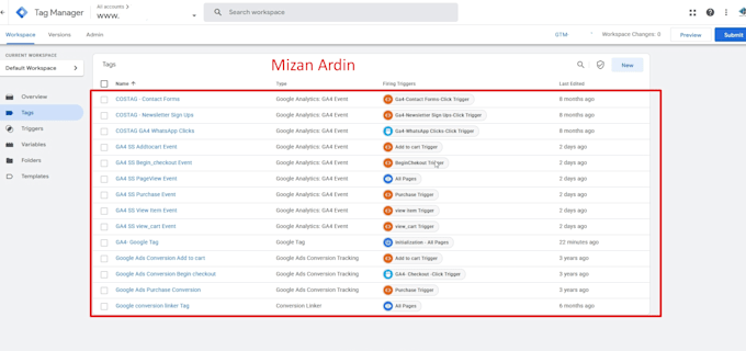 setup meta facebook pixel, conversion API, ga4 ecommerce server side fix error
