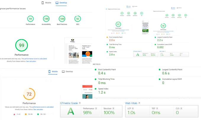speed up wordpress website for google ranking
