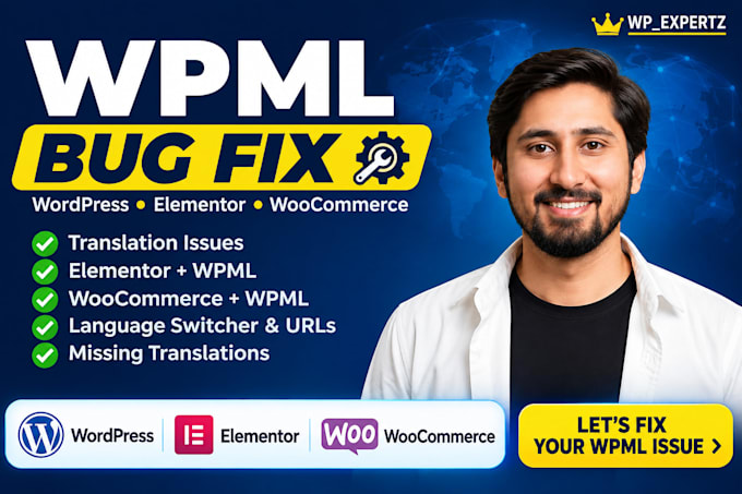 fix wordpress wpml bugs and multilingual website issues