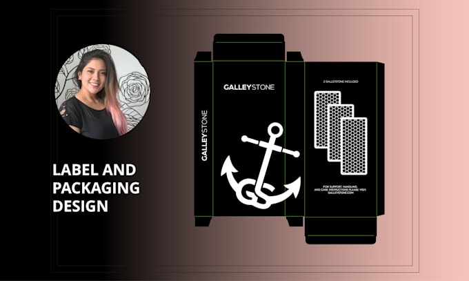 do a professional product packaging and label design