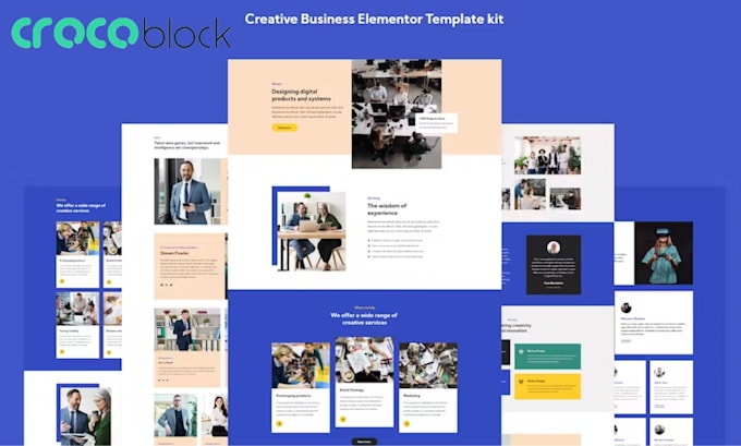 create dynamic wordpress website with crocoblock and jet plugins