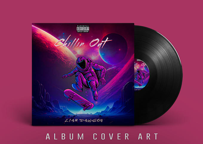 do creative album cover or single cover art