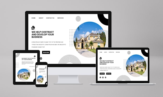 create a professional business wordpress website design and development