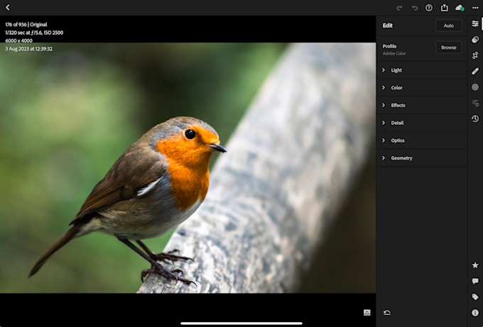 edit your photos to your liking
