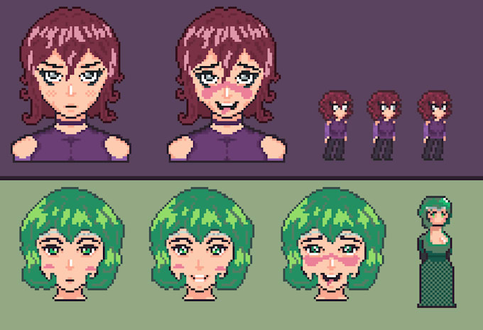 Create Pixel Art Sprites By Gendalff Fiverr Create Pixel Art Sprites By Gendalff Fiverr