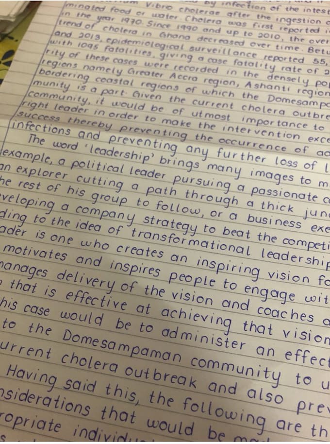 convert any document into beautiful cursive or print handwriting