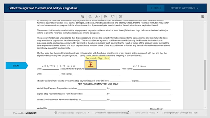 integrate docusign, rvm and direct mail with podio