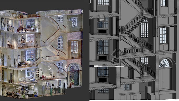 convert point cloud to revit model