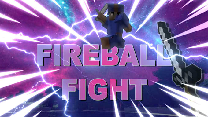 Create minecraft pvp thumbnail for you by Gigabear24 | Fiverr