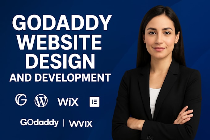 design and redesign the godaddy website professionally