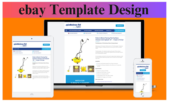 do ebay SEO product listing with a custom ebay HTML template