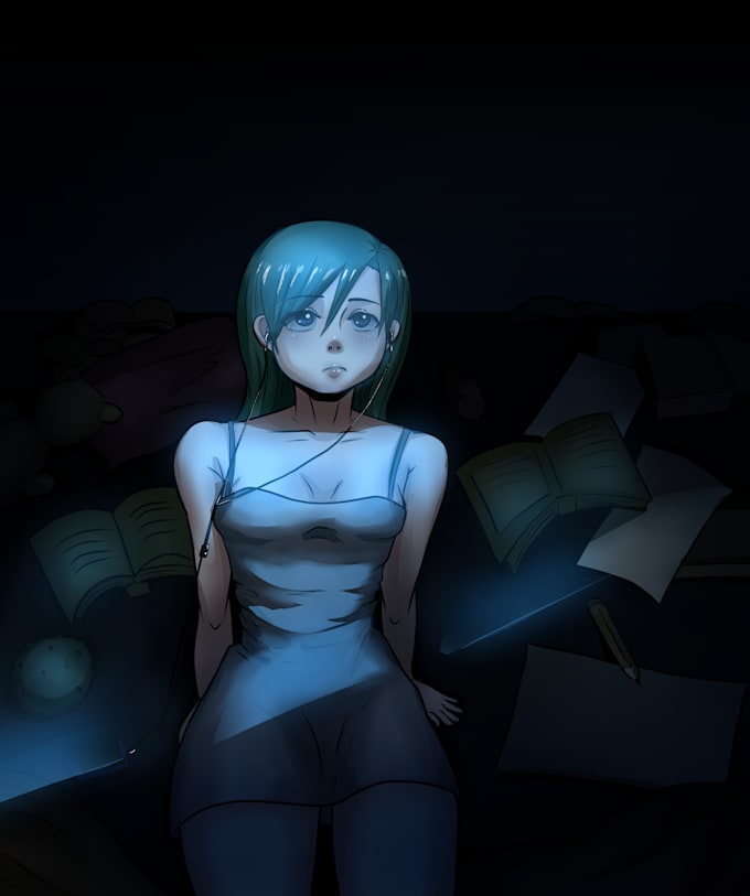 do digital fanarts and illustrations