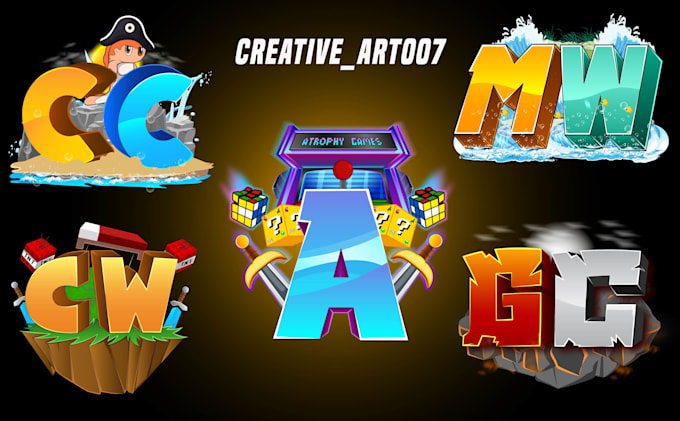 Craft custom minecraft server logo and icon for your server by Creative ...
