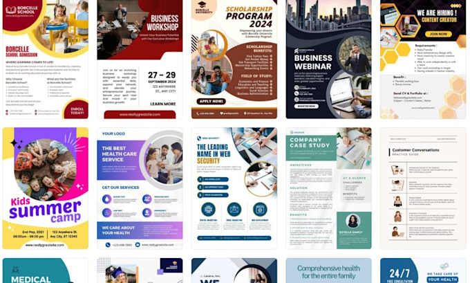 make any flyer design