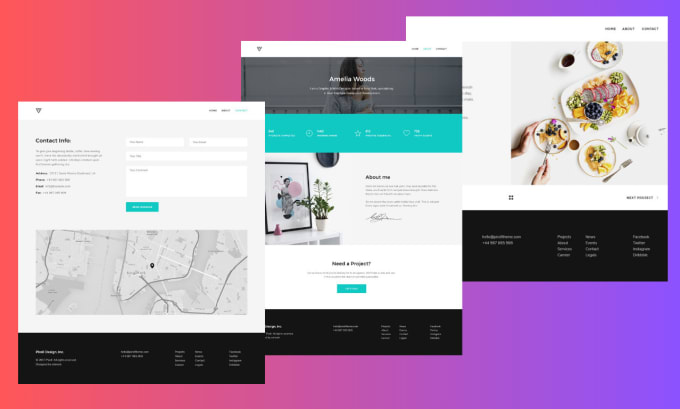 be your front end and backend website developer