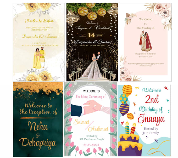 create any design using canva, coraldraw, illustration in 24 hours