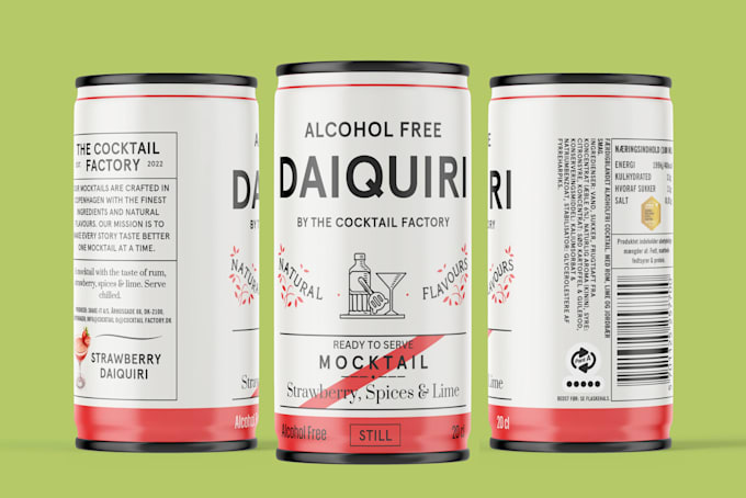 do label for energy drink, beer, beverage, juice, seltzer, drinks, sports drink