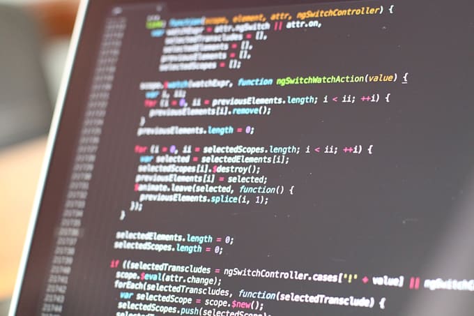 develop website using angular